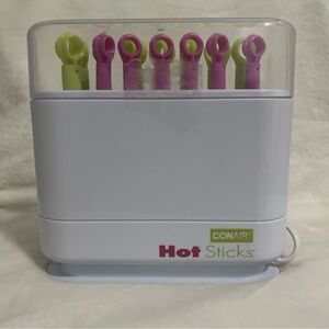 Conair Hot Sticks Hair Rollers - Purple and Green